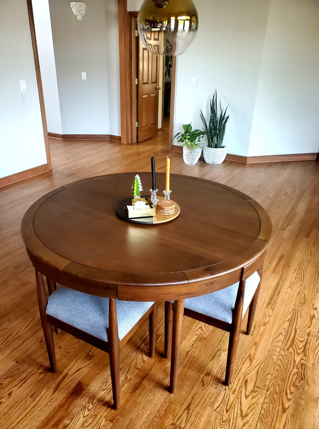 Set Comedor Horsens - Mesa + 4 Sillas