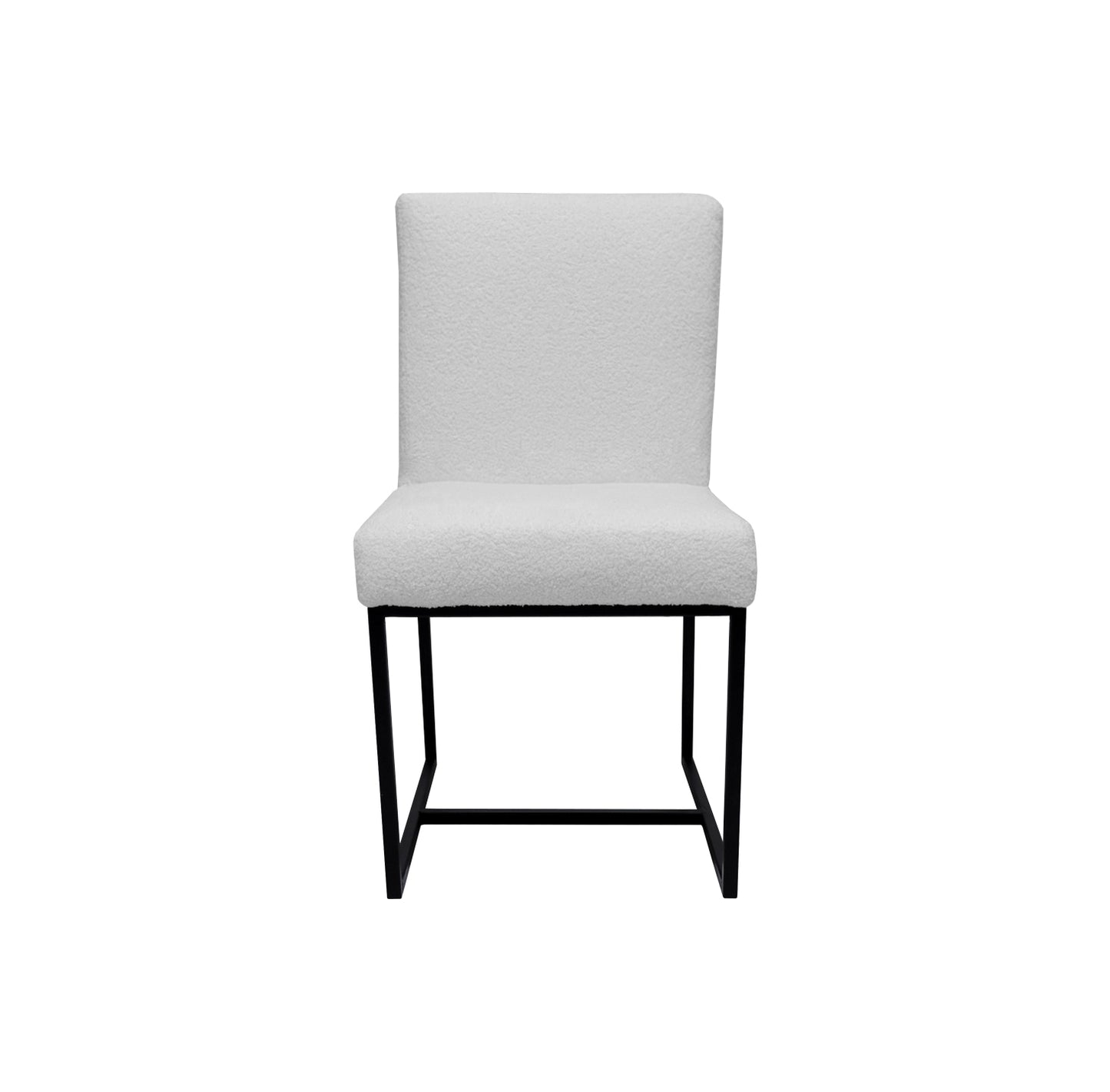 Silla Omsk de All Modern Designs - Boucle Ivory