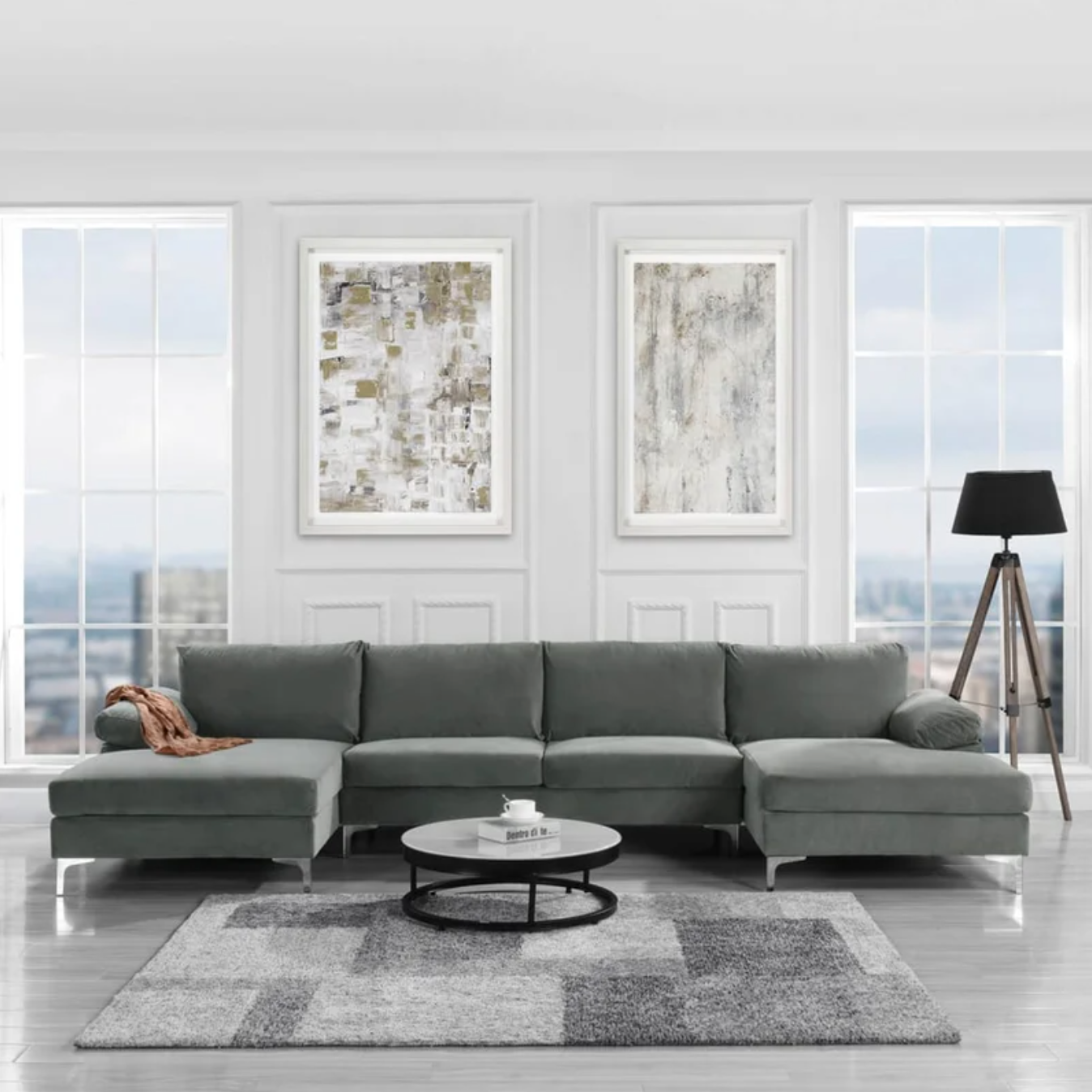 Monica Doble Chaise - 330 cm de Bay Shore