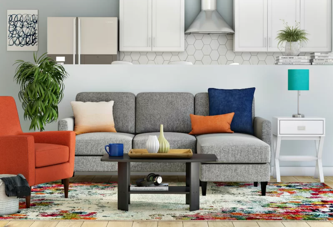 Puebla Esquinero Reversible - 203 cm de Mueblemx
