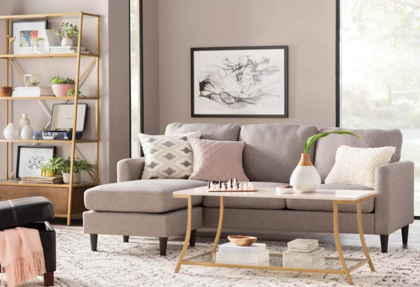 Puebla Esquinero Reversible - 203 cm de Mueblemx