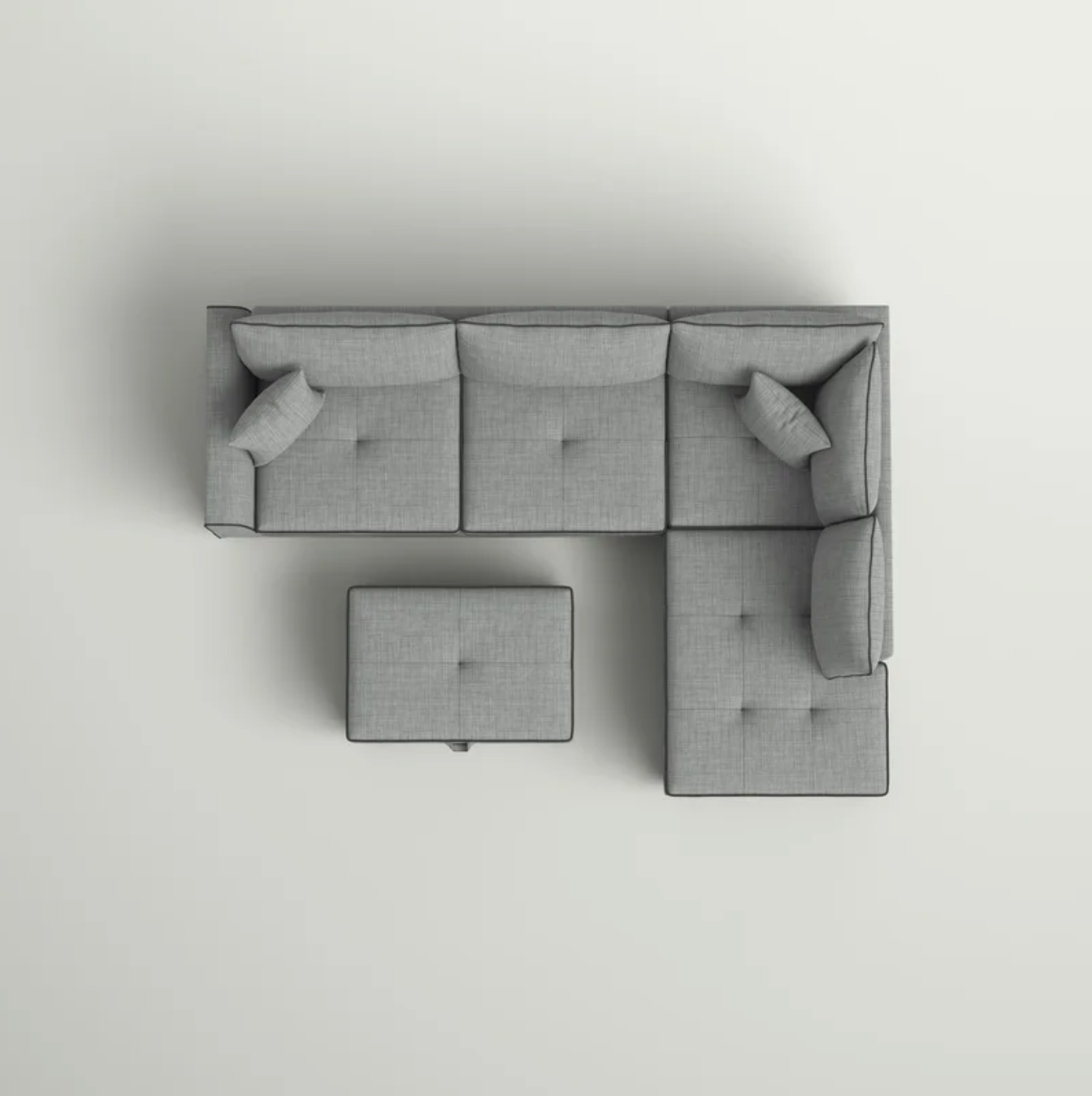 Queretaro Esquinero - 267 cm de Mueblemx