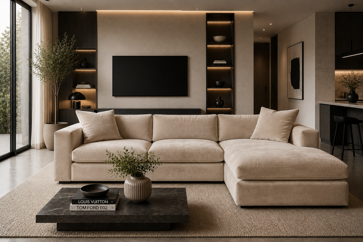 Portland Esquinero - 297 cm de All Modern Designs