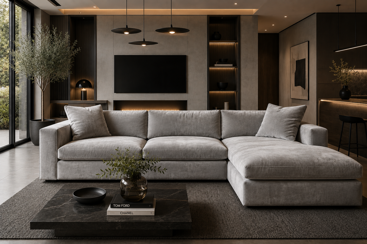Portland Esquinero - 297 cm de All Modern Designs