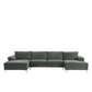 Monica Doble Chaise - 330 cm de Bay Shore